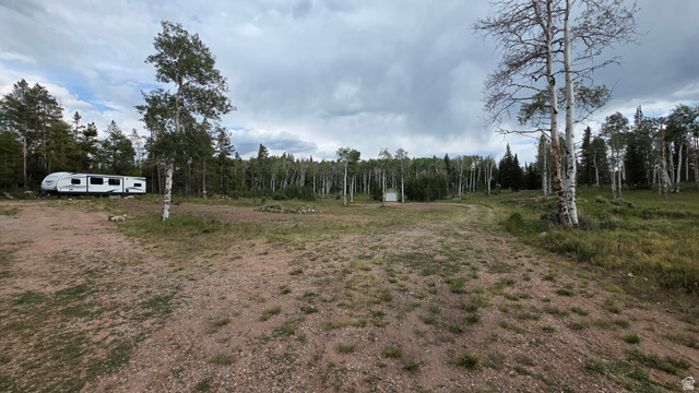 38 Spruce, Unit 38A Evanston, UT 82930 - Photo 1 of 15 Spacious open lot featuring mature trees and a natural, unpaved surface