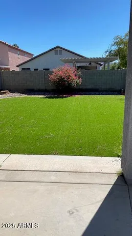 a view of a pathway of a building