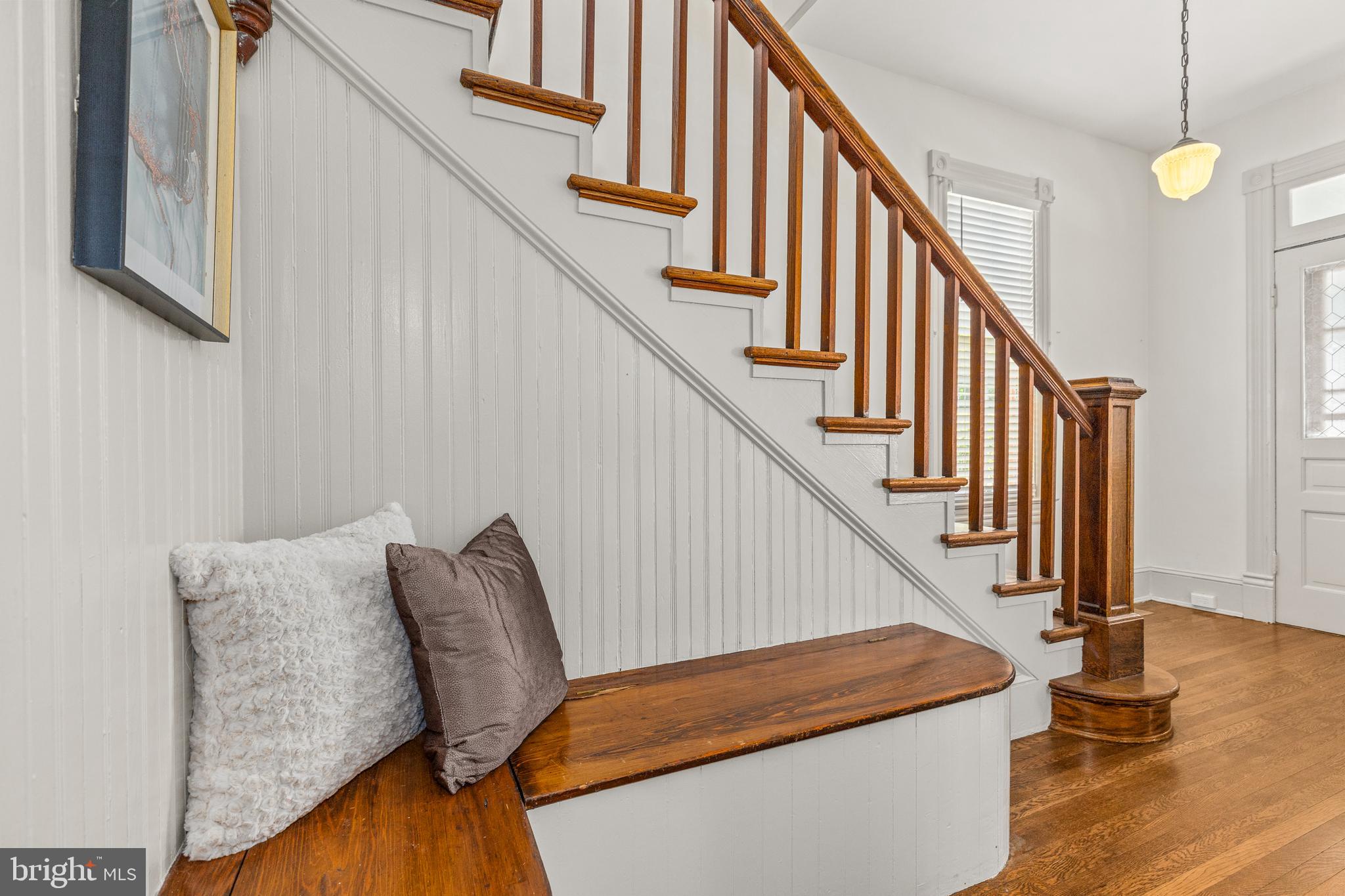 4916 40th Place Hyattsville, MD 20781 - Photo 23 of 48 a view of entryway and hall with wooden floor