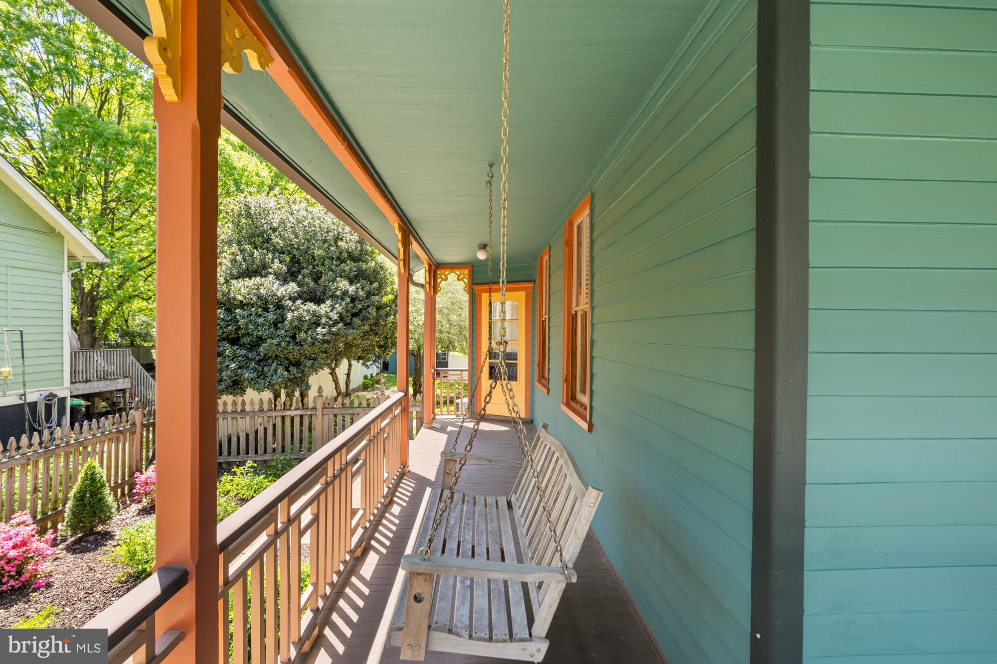 4916 40th Place Hyattsville, MD 20781 - Photo 6 of 48 a view of balcony with wooden floor