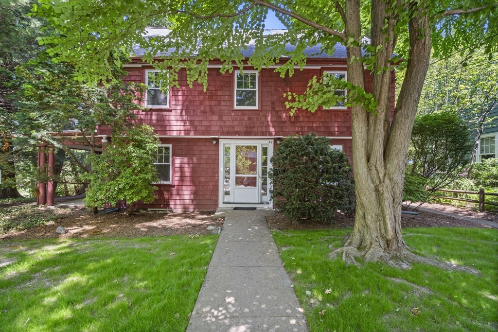 34 Westminster Road Newton, MA 02459 - Photo 1 of 40 front view of a house with a yard