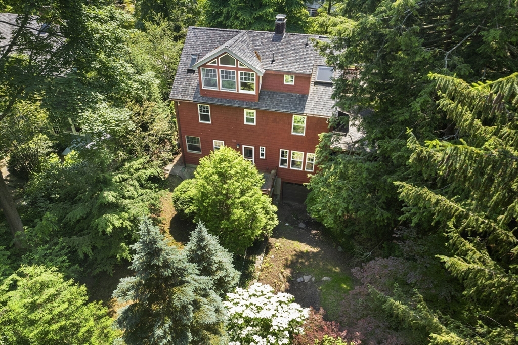 34 Westminster Road Newton, MA 02459 - Photo 30 of 40 an aerial view of a house