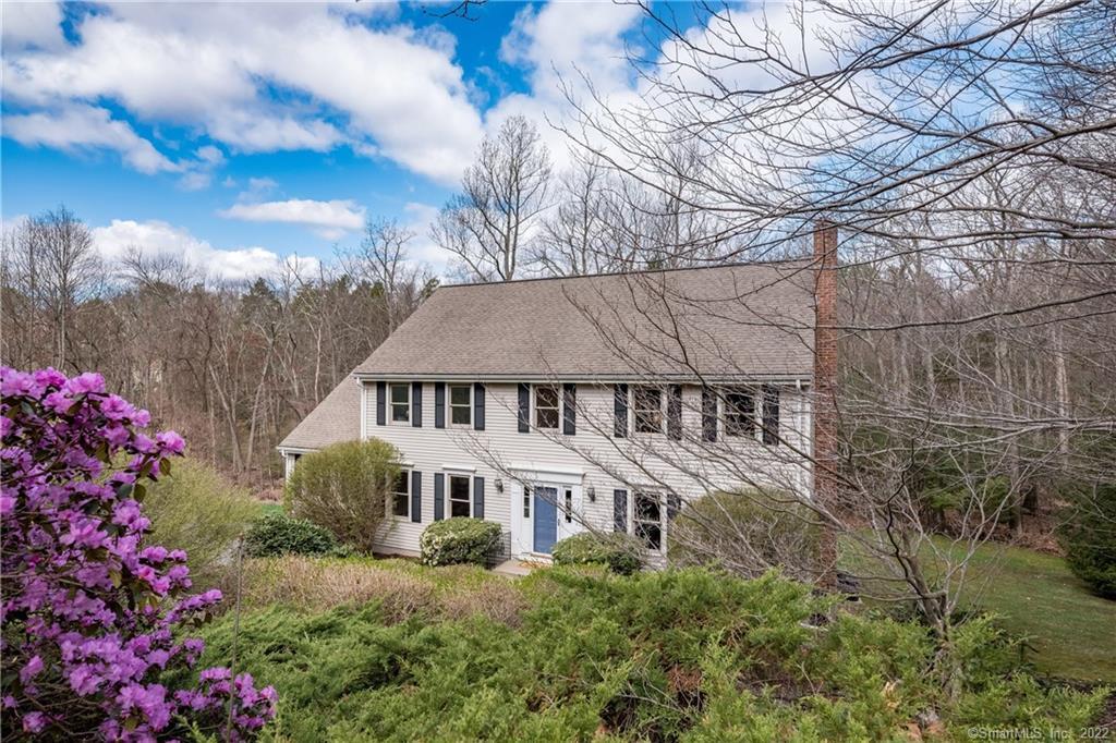 14 Lexington Road Avon, CT 06001 - Photo 1 of 1 Set on 3.45 tranquil acres this updated colonial combines privacy with convenience.
