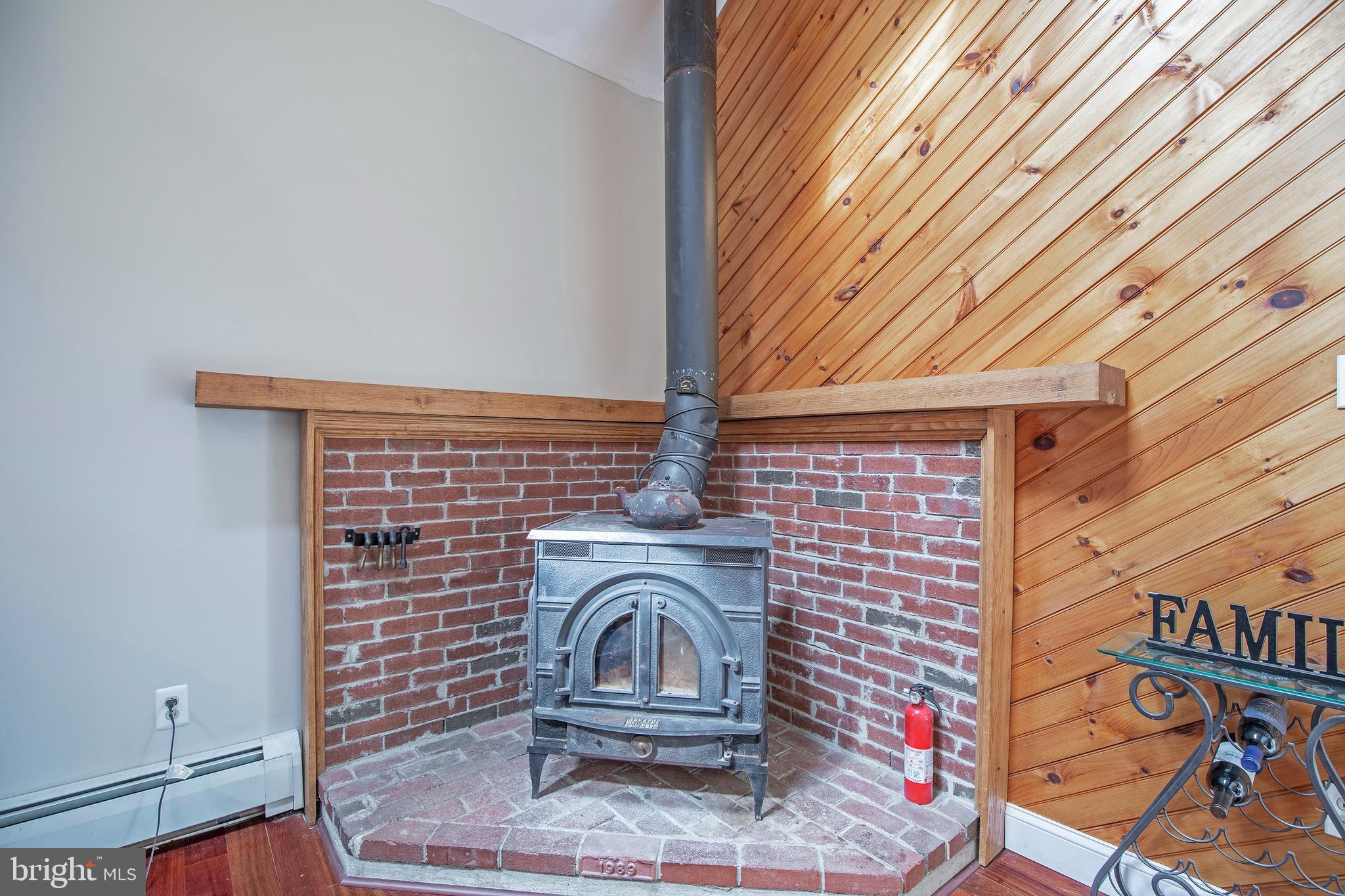 1319 Cabin Road Hatfield, PA 19440 - Photo 15 of 42 Family Room Wood-burning Stove