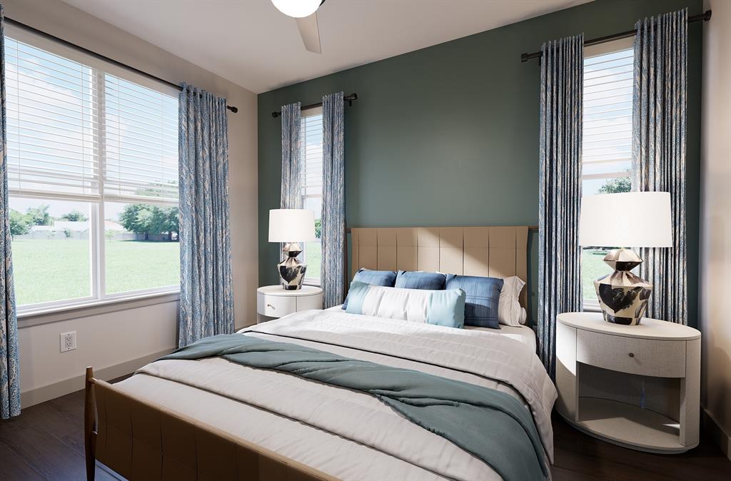 10715 Garland Road, Unit 5001 Dallas, TX 75218 - Photo 4 of 11 a bedroom with a bed and a large window