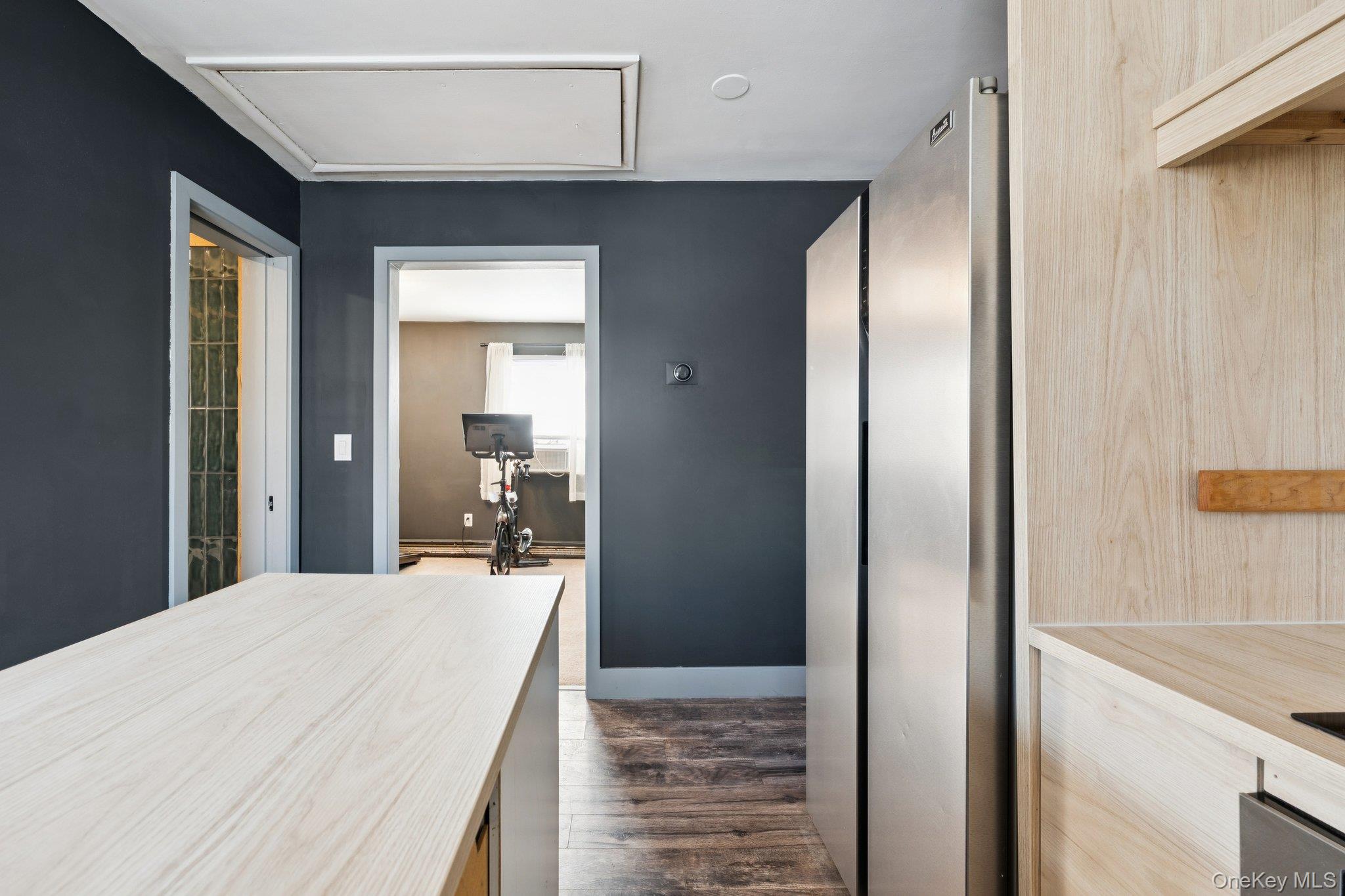 176 Maple Avenue South Flanders, NY 11901 - Photo 18 of 40 a view of a bathroom from a hallway