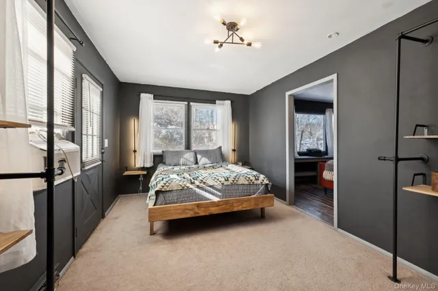 a close view of walk in closet