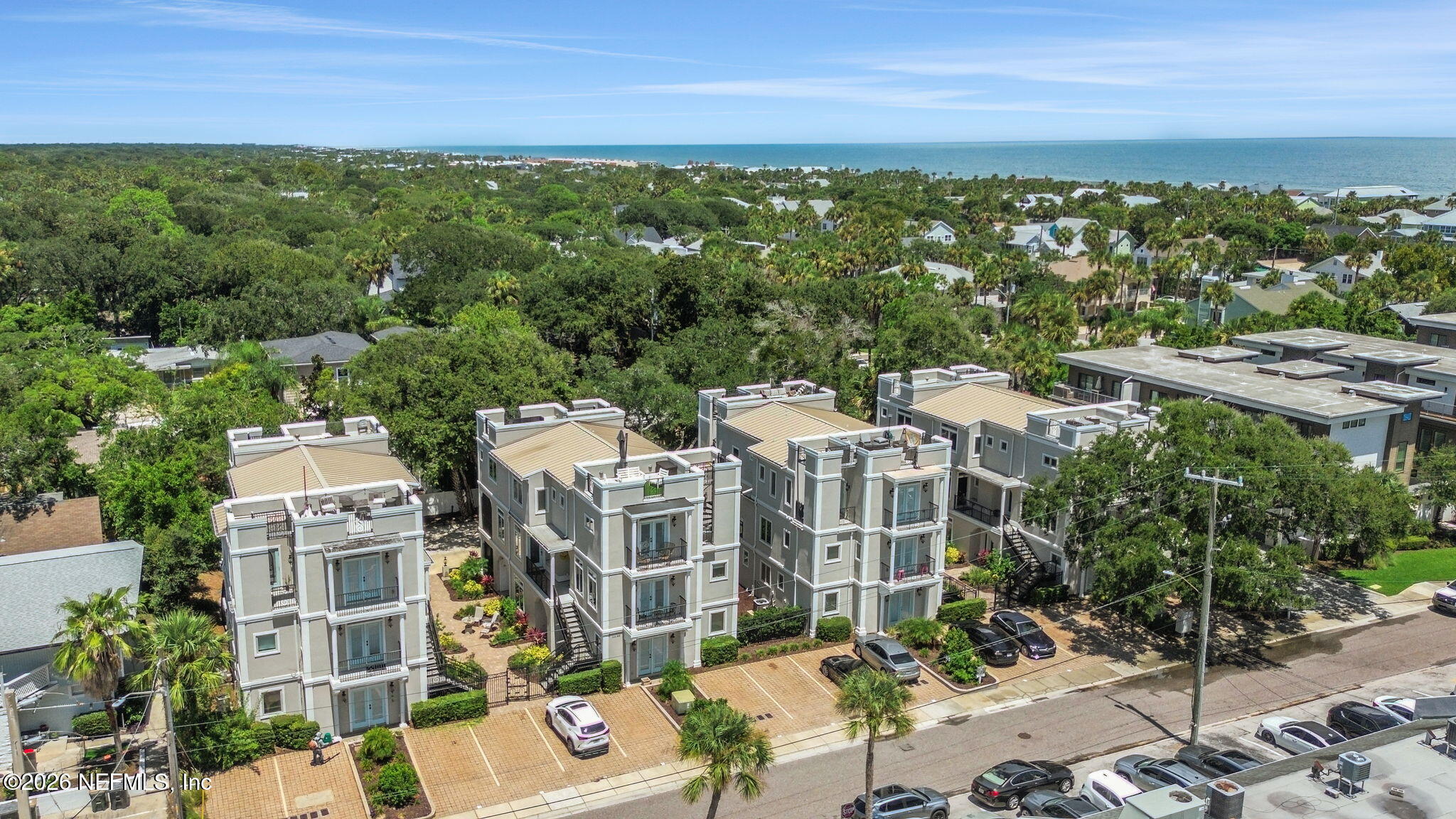 339 Ahern Street, Unit 4 Atlantic Beach, FL 32233 - Photo 1 of 47 a view of city with tall buildings