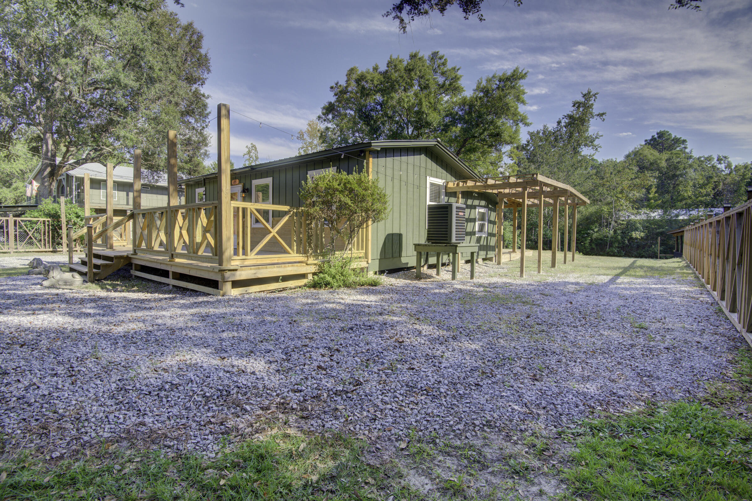 85 Our Street Vernon, FL 32462 - Photo 13 of 66 a view of back yard of the house