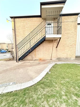 a view of a balcony