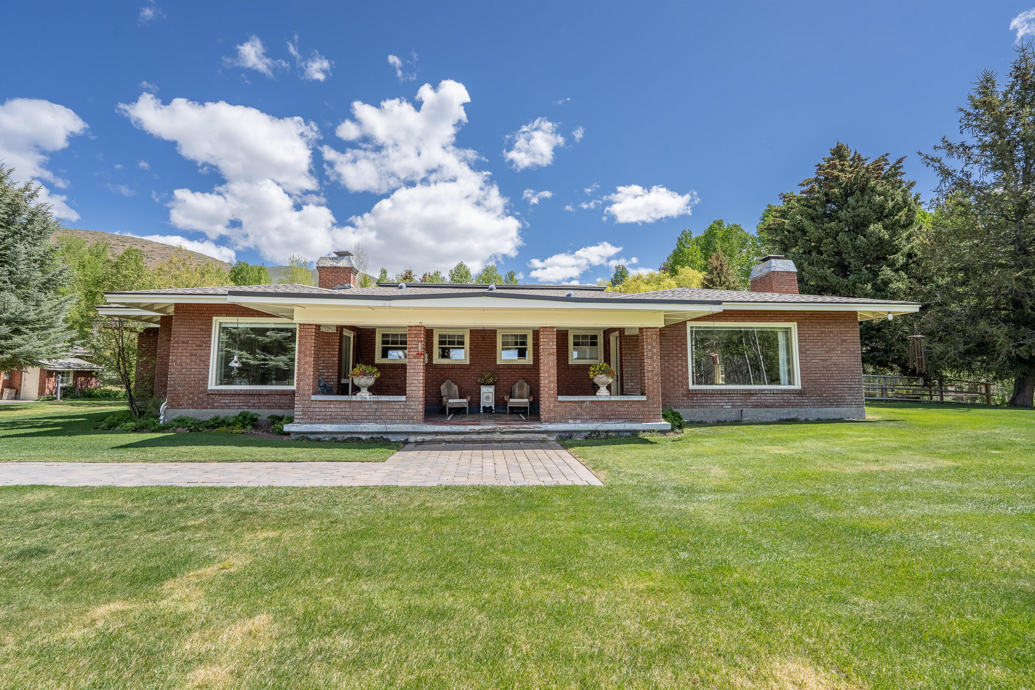 544 East Fork Road Blaine County, ID 83333 - Photo 31 of 40 Covered Front Patio