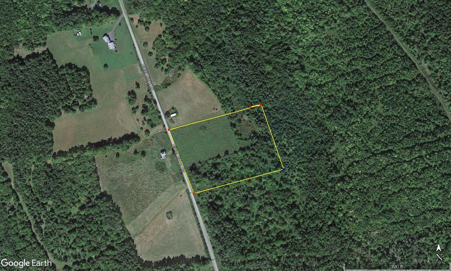 260 Baker Ridge Road Danforth, ME 04424 - Photo 1 of 5 aerial 6 ac field baker ridge