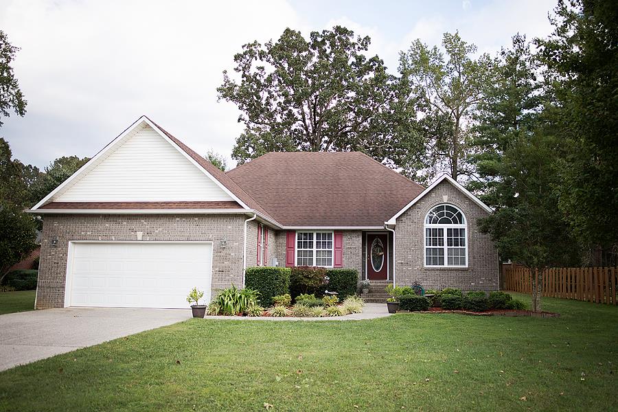 597 Mortons Lake Road Manchester, TN 37355 - Photo 1 of 16 Over 1700 Sq Ft of large rooms. All brick one level home in beautiful established Mortons Lake neighborhood.