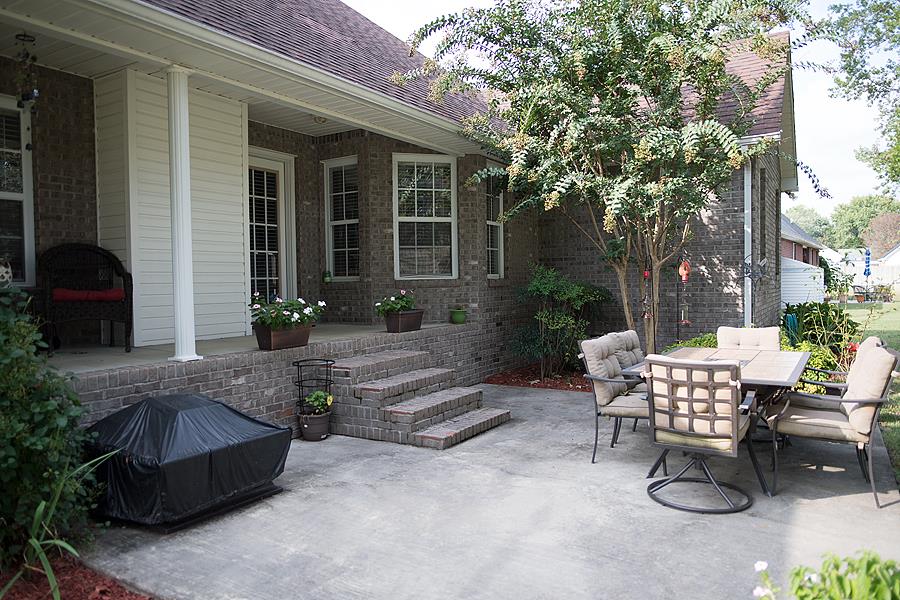 597 Mortons Lake Road Manchester, TN 37355 - Photo 14 of 16 This is a wonderful place for weekend entertaining with covered porch and open patio.
