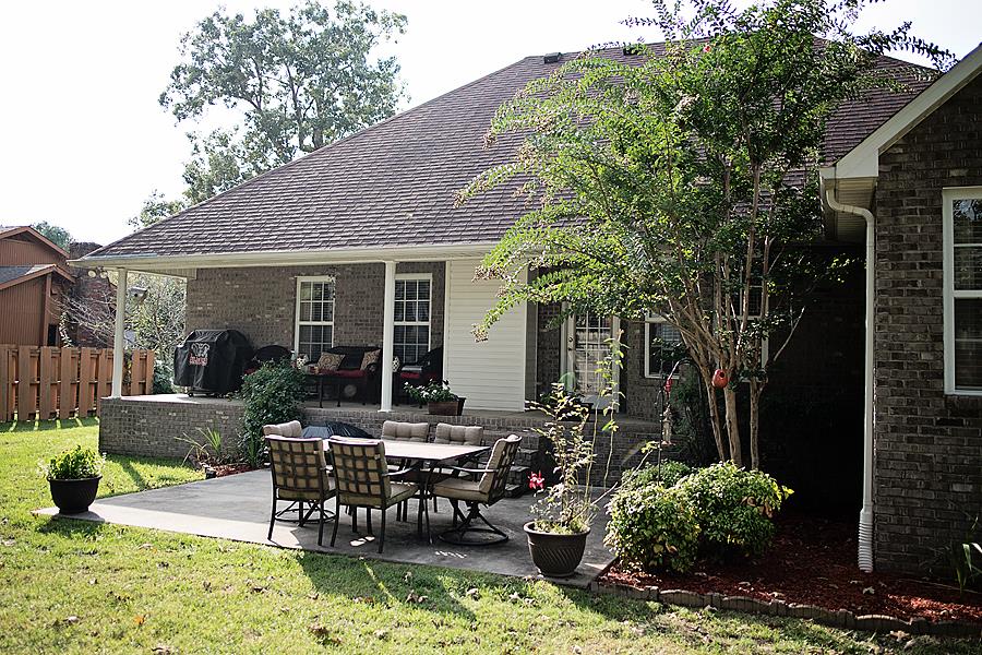 597 Mortons Lake Road Manchester, TN 37355 - Photo 15 of 16 The backyard has a fence separating the neighbor and you for privacy.