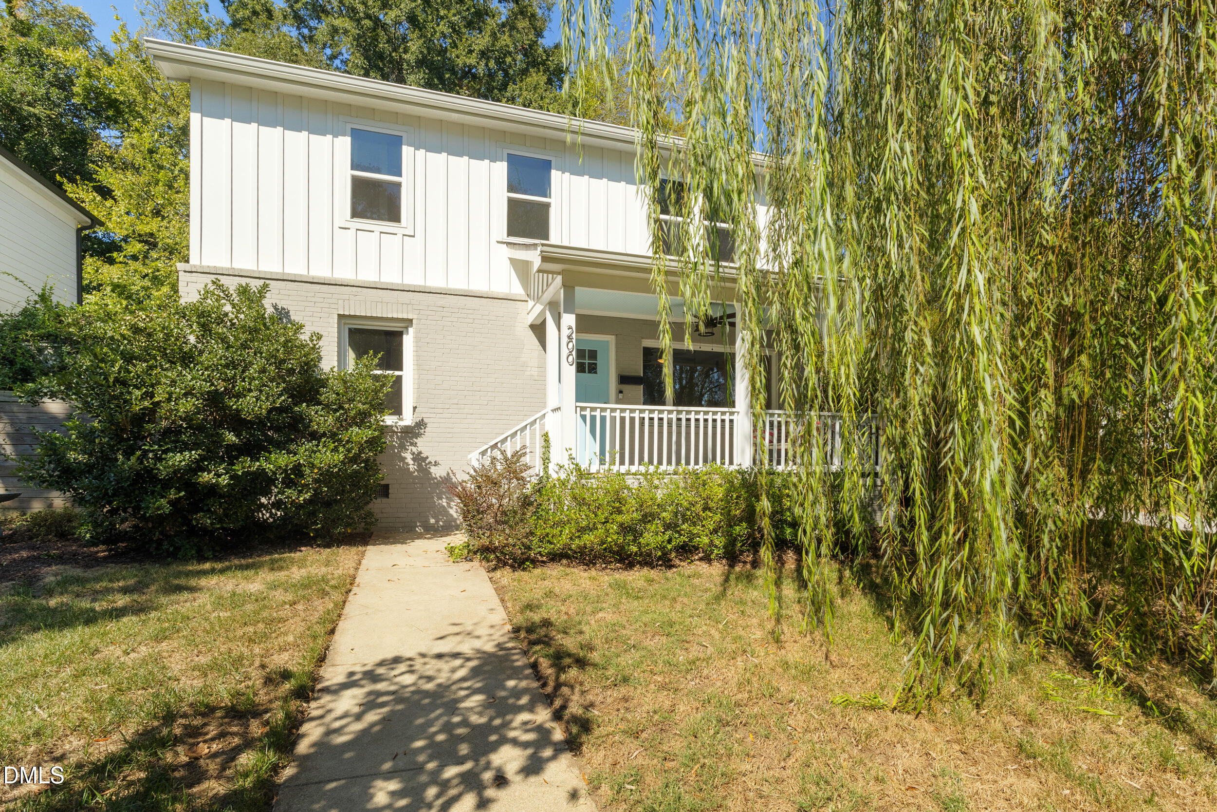 200 Lincoln Court Raleigh, NC 27610 - Photo 3 of 45 a view of a backyard of the house