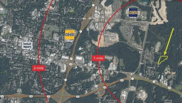 $442,000 | 5.8 Ac Tract 2, Oxford, MS 38655