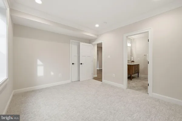 a view of empty room