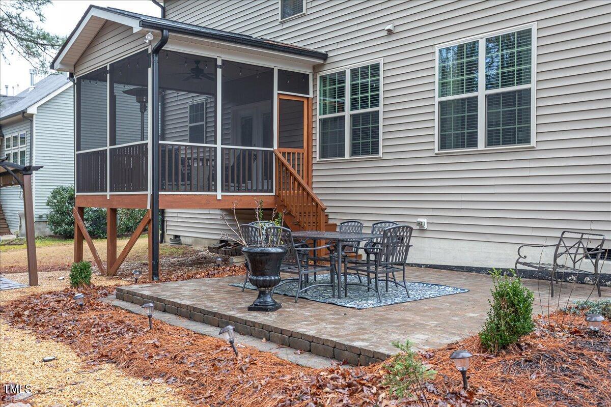 7656 Channery Way Raleigh, NC 27616 - Photo 42 of 44 a view of outdoor space yard and porch