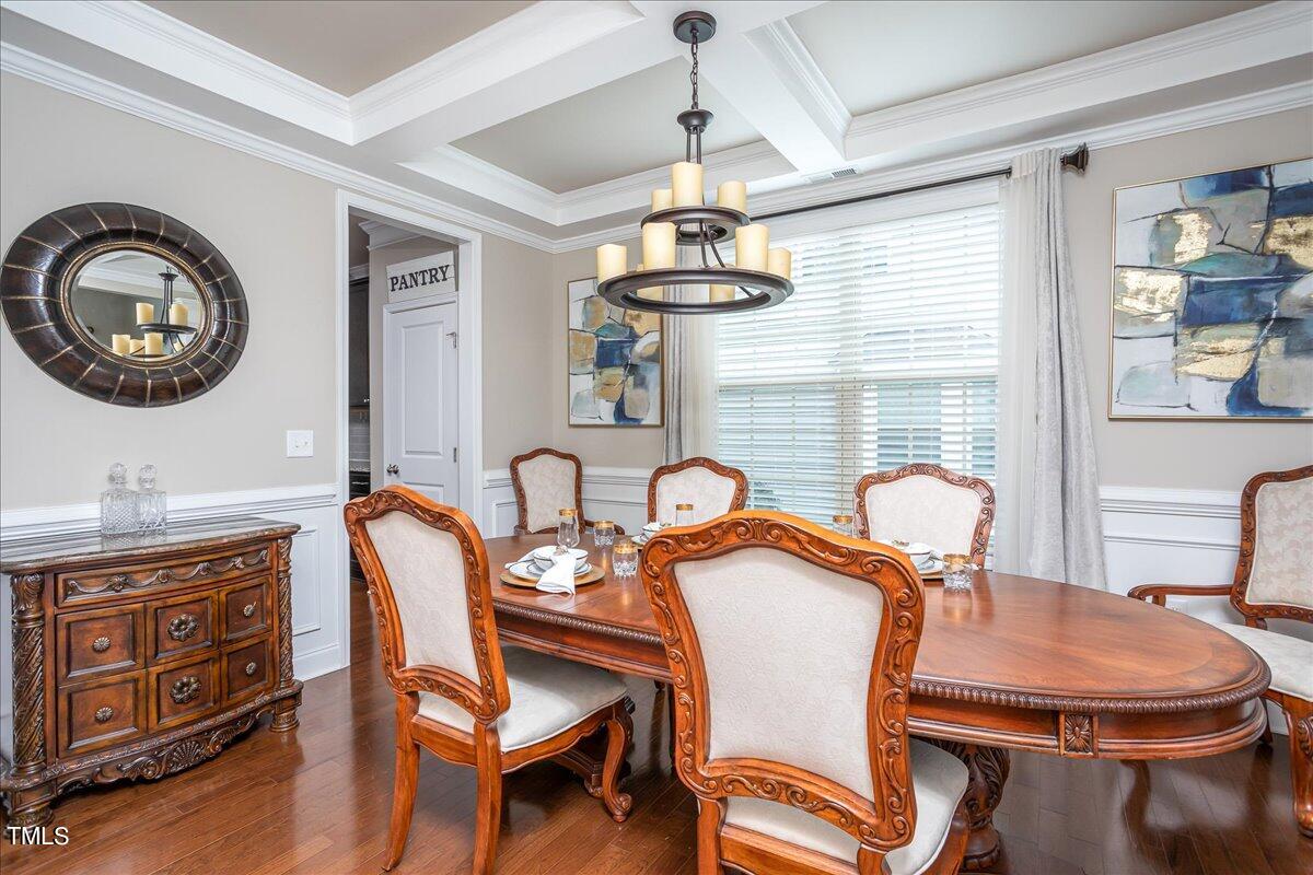 7656 Channery Way Raleigh, NC 27616 - Photo 10 of 44 a dining room with furniture and window