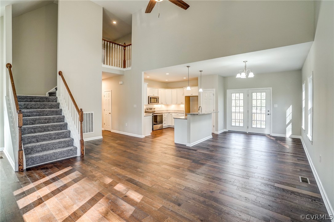 9421 Crumps Mill Road Quinton, VA 23141 - Photo 2 of 25 Great Room Open to Kitchen and Dining Area