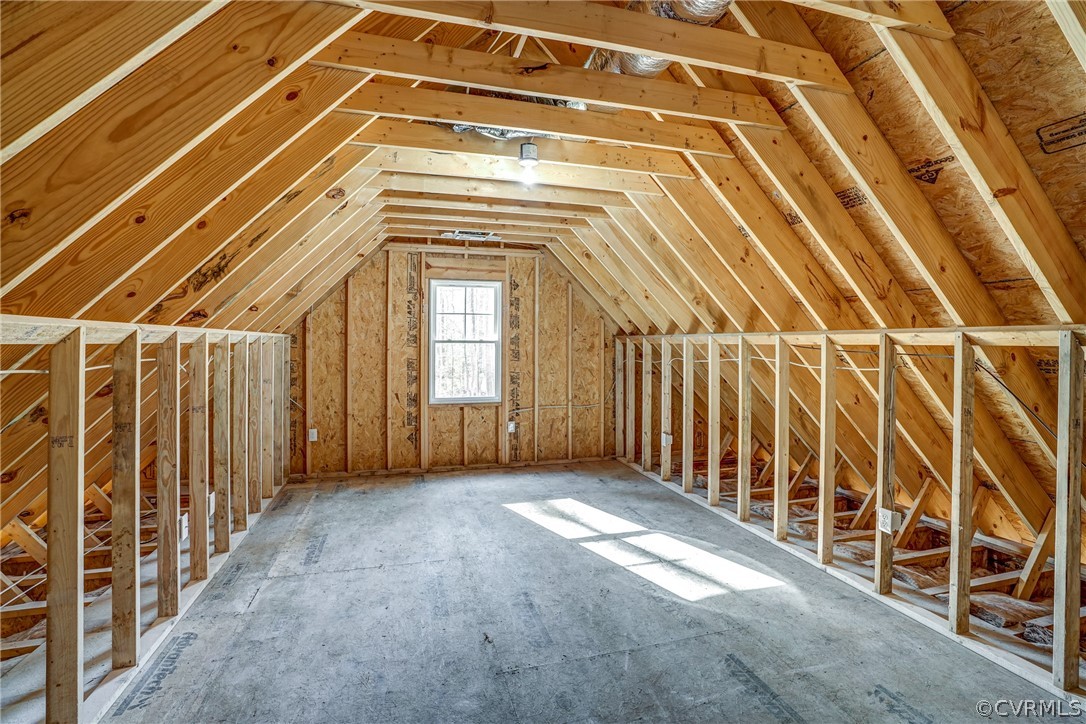 9421 Crumps Mill Road Quinton, VA 23141 - Photo 25 of 25 Unfinished Room above Garage