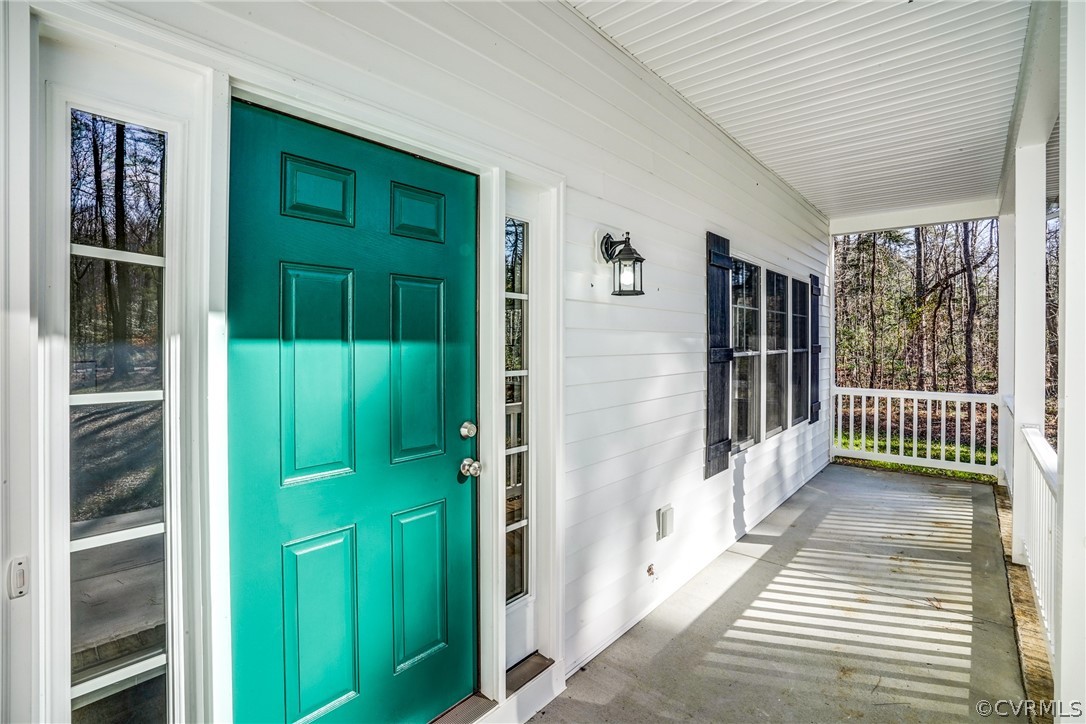 9421 Crumps Mill Road Quinton, VA 23141 - Photo 6 of 25 Covered Front Porch
