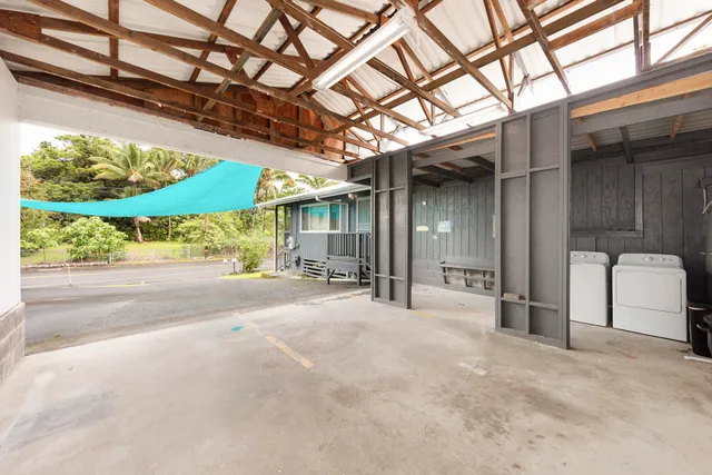 a view of a house with a outdoor space