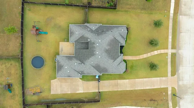 a view of a house with a swimming pool