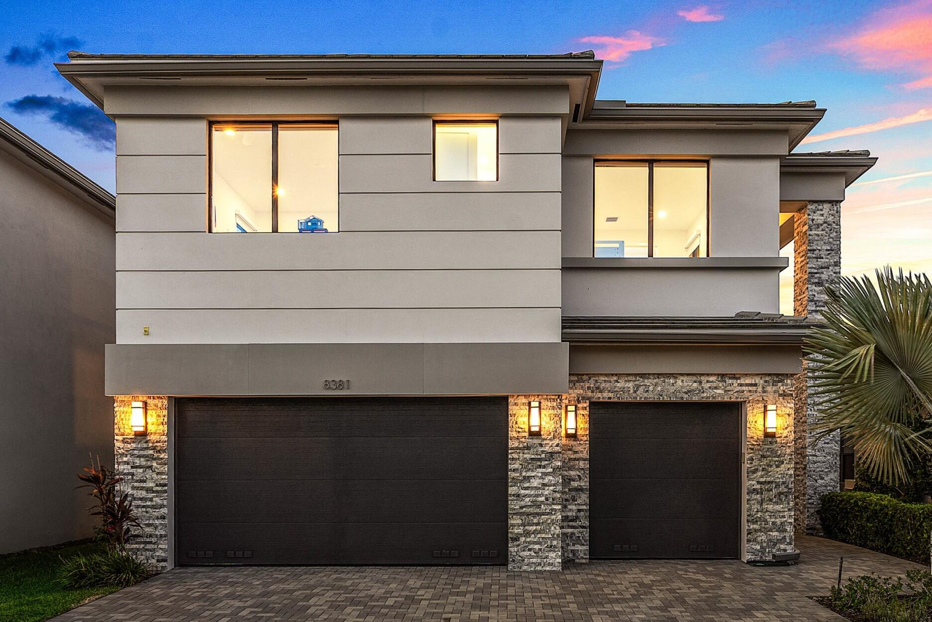 8381 Fishers Is Way Boca Raton, FL 33434 - Photo 1 of 97 8381 Fisher Twilight Front Cropped MLS