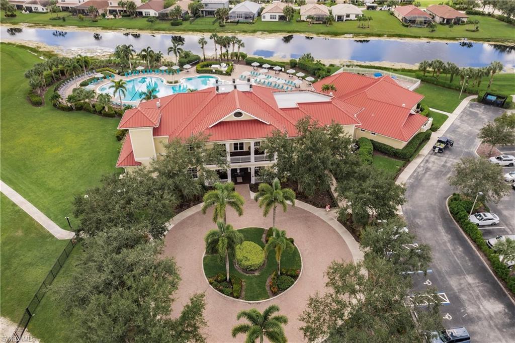 16424 Windsor Way Alva, FL 33920 - Photo 44 of 48 an aerial view of a house with a lake view