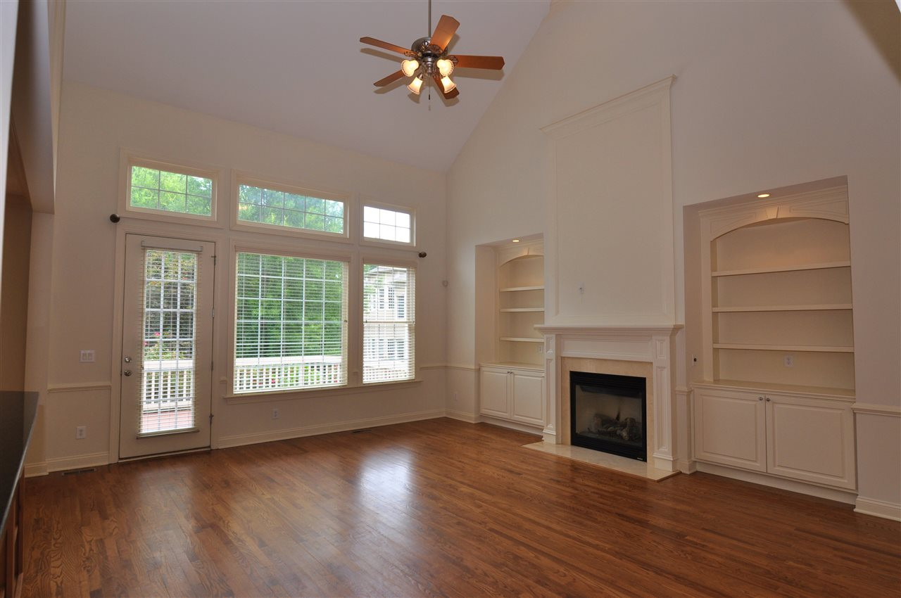 2005 Lowery Farm Lane Raleigh, NC 27614 - Photo 9 of 25 Family room with built in shelves. 24.6 x 16.7 Family Room