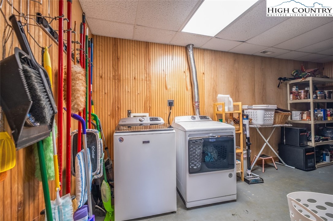 1453 Big Flatts Church Road Fleetwood, NC 28626 - Photo 39 of 50 a view of storage and utility room