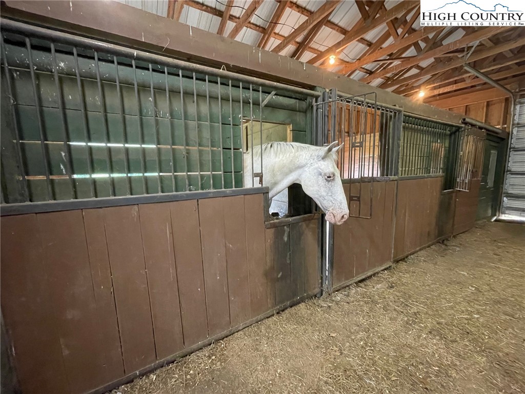 1453 Big Flatts Church Road Fleetwood, NC 28626 - Photo 44 of 50 a view of a garage