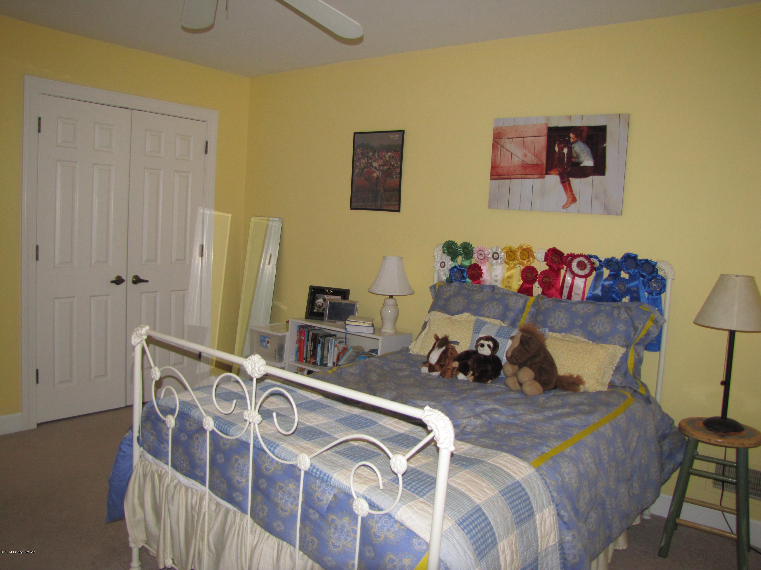 10710 Sun Ridge Road Goshen, KY 40026 - Photo 34 of 55 The second additional bedroom is larger than the first, with 2 good sized winwdows plus a good sized closet, new carpet and smooth finish ceiling