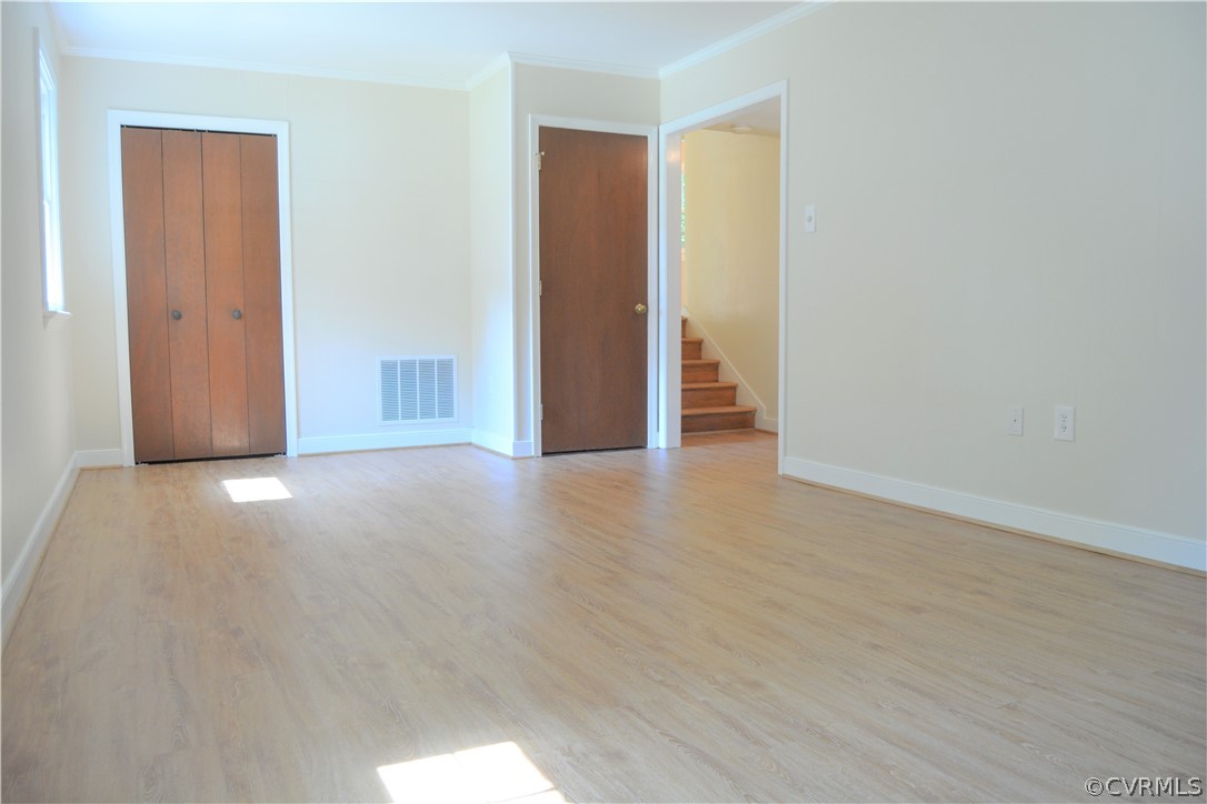 2018 Orangewood Road North Chesterfield, VA 23235 - Photo 14 of 26 a view of an empty room with wooden floor