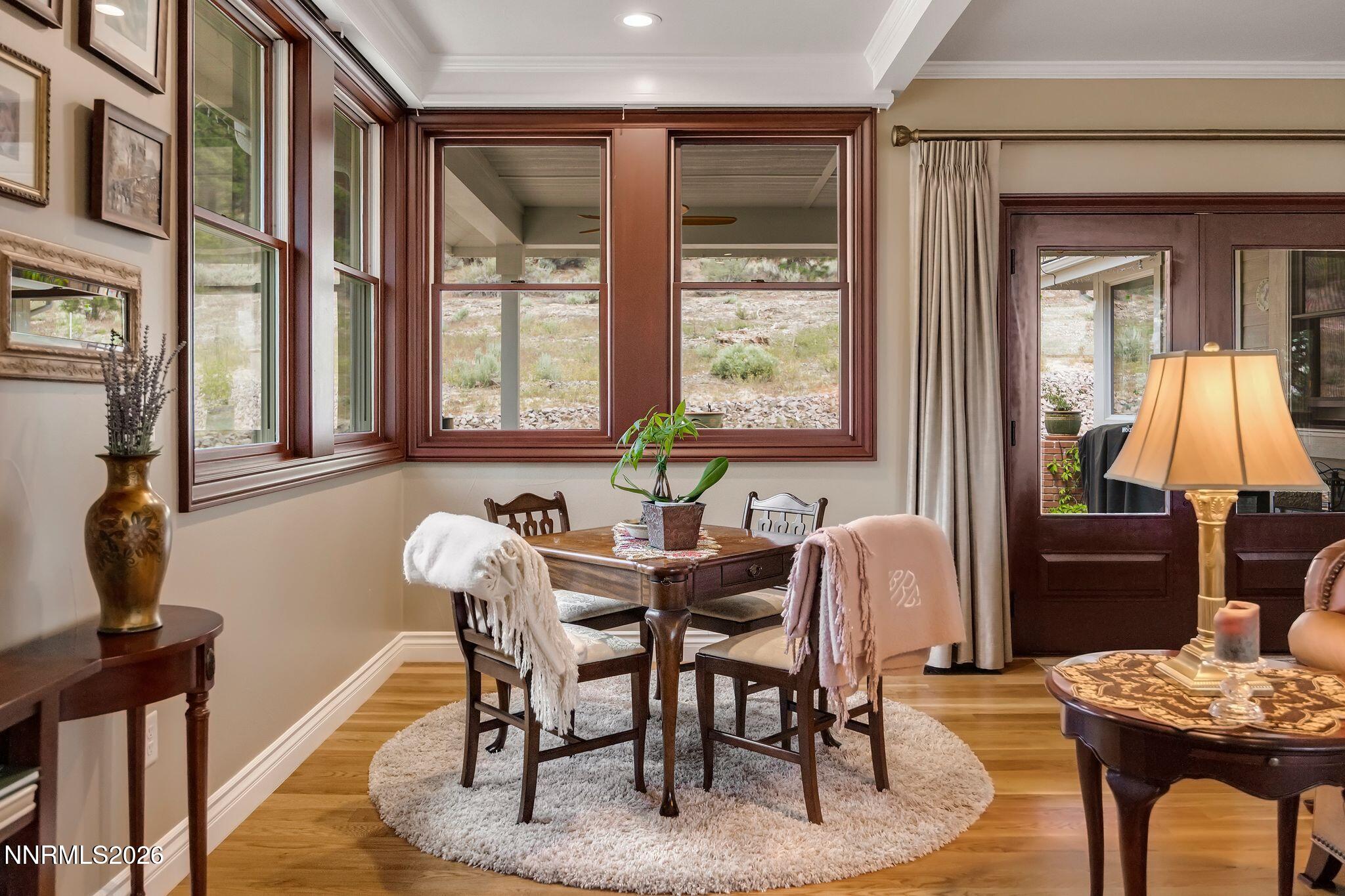 250 Jacks Valley Ranch Road Carson City, NV 89705 - Photo 7 of 44 a view of a dining room with furniture window and outside view