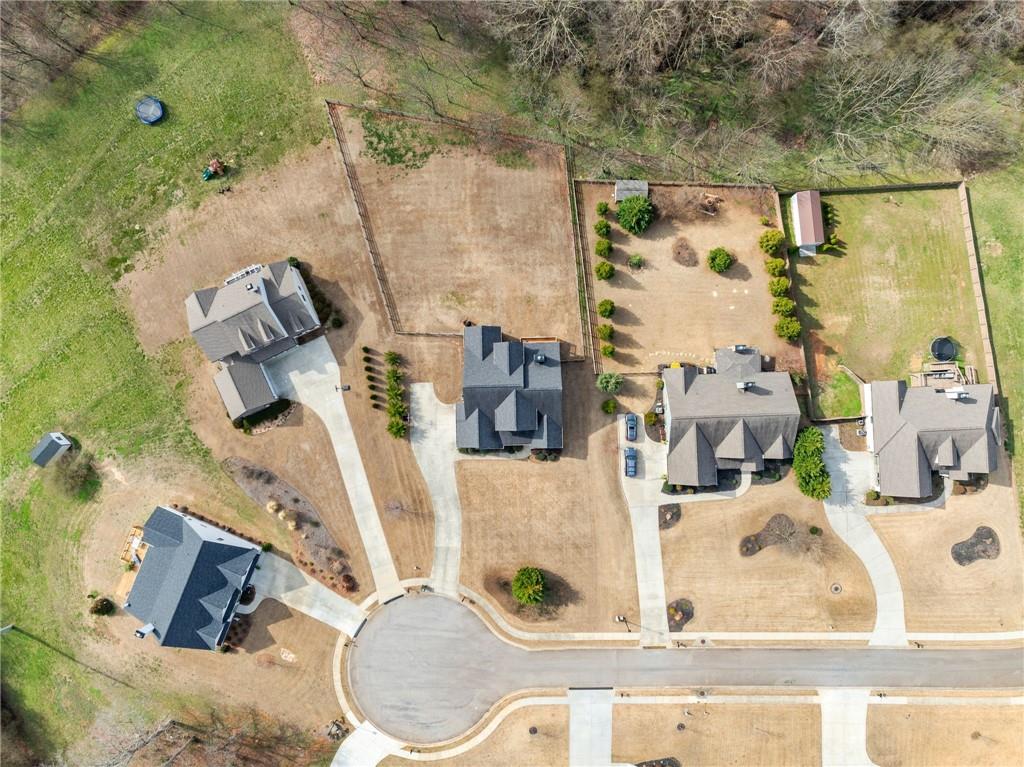 5716 Brickhampton Court Clermont, GA 30527 - Photo 37 of 42 an aerial view of residential houses with outdoor space