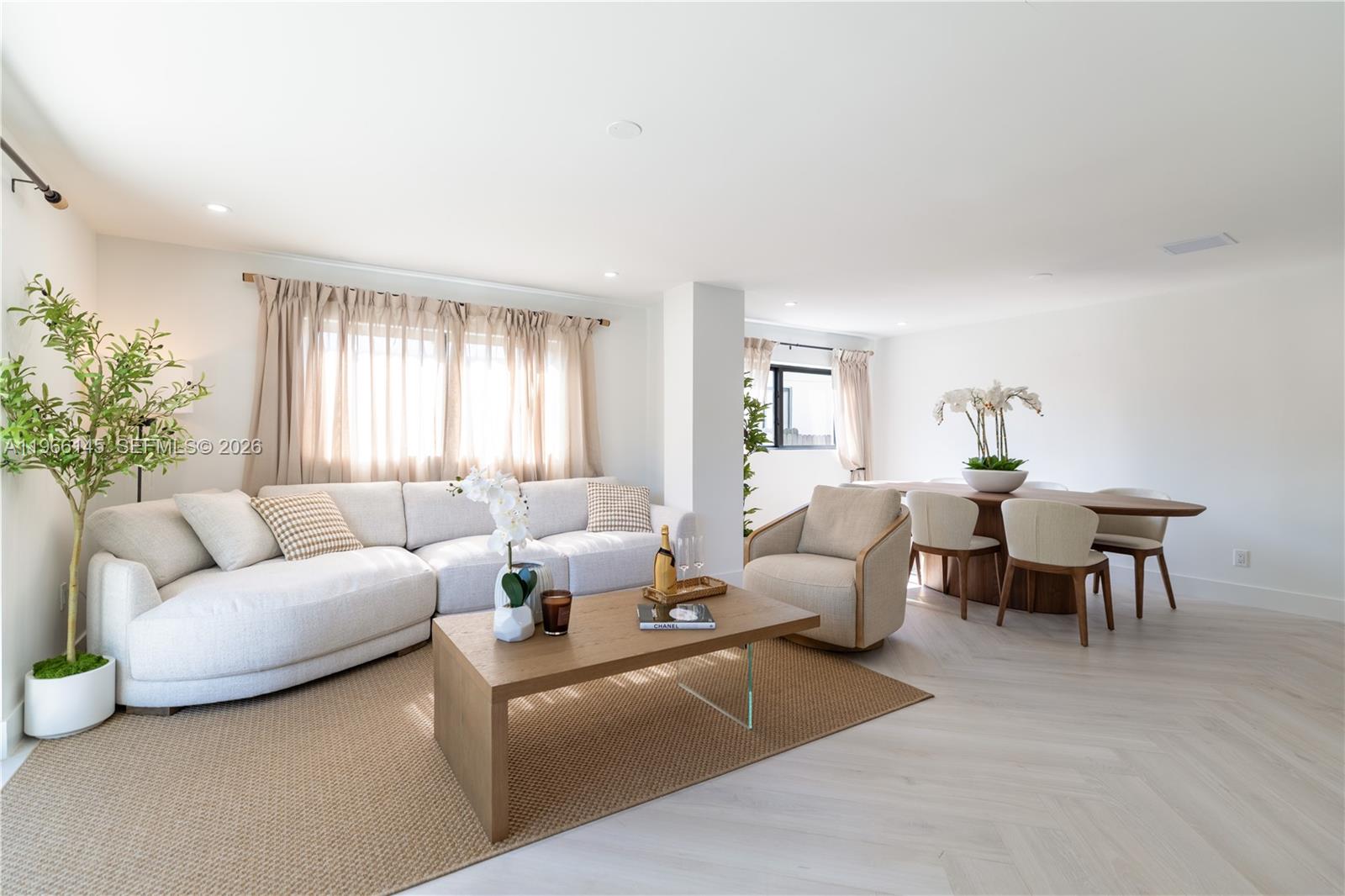 1420 Southwest 17th Street Miami, FL 33145 - Photo 16 of 49 a living room with furniture and a large window