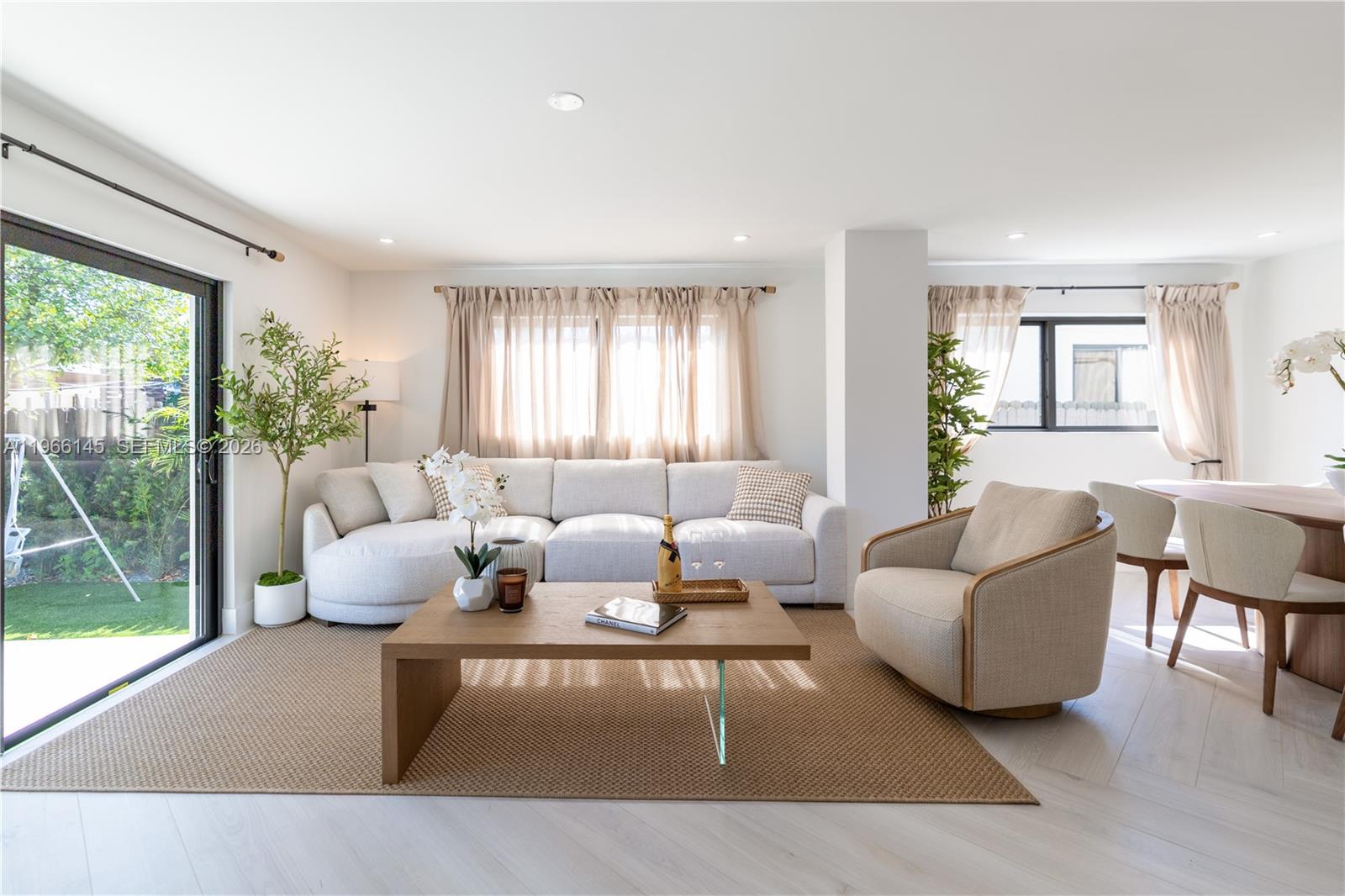 1420 Southwest 17th Street Miami, FL 33145 - Photo 17 of 49 a living room with furniture and a large window