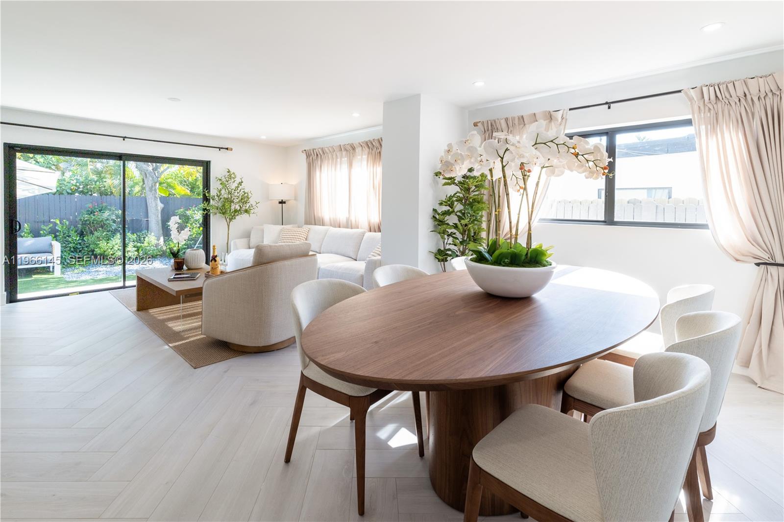 1420 Southwest 17th Street Miami, FL 33145 - Photo 20 of 49 a living room with furniture and a potted plant
