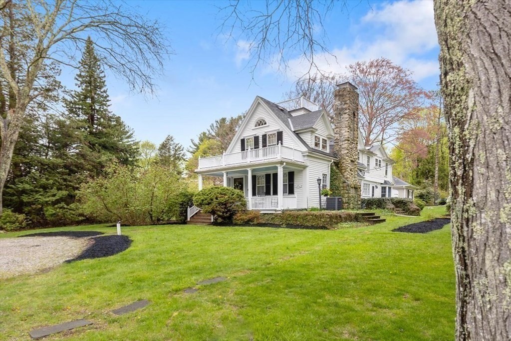 604 First Parish Road Scituate, MA 02066 - Photo 4 of 39 a front view of a house with a yard