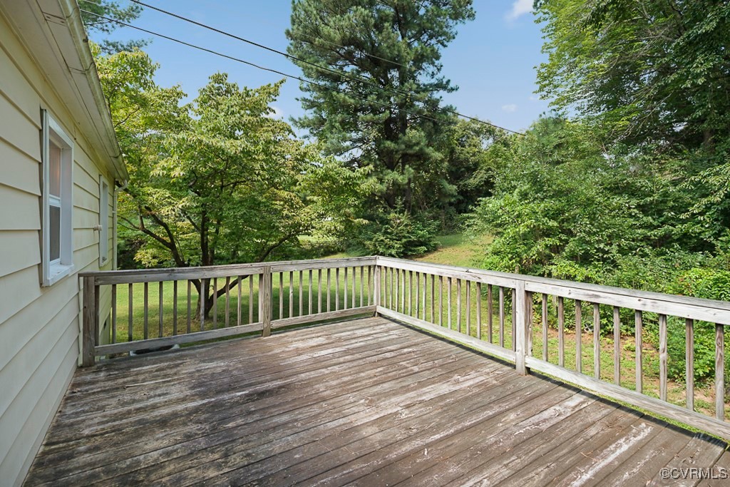 275 Station Road Charlotte Court House, VA 23923 - Photo 24 of 33 View of wooden deck