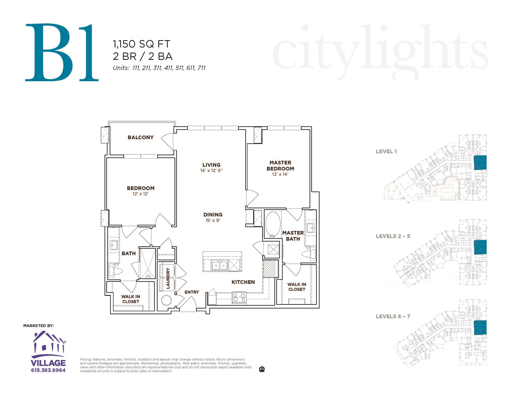 20 Rutledge Street, Unit 611 Nashville, TN 37210 - Photo 20 of 30 Gallery Image 20