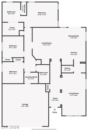$410,000 | 4833 Quartz Crest Street, North Las Vegas, NV 89081