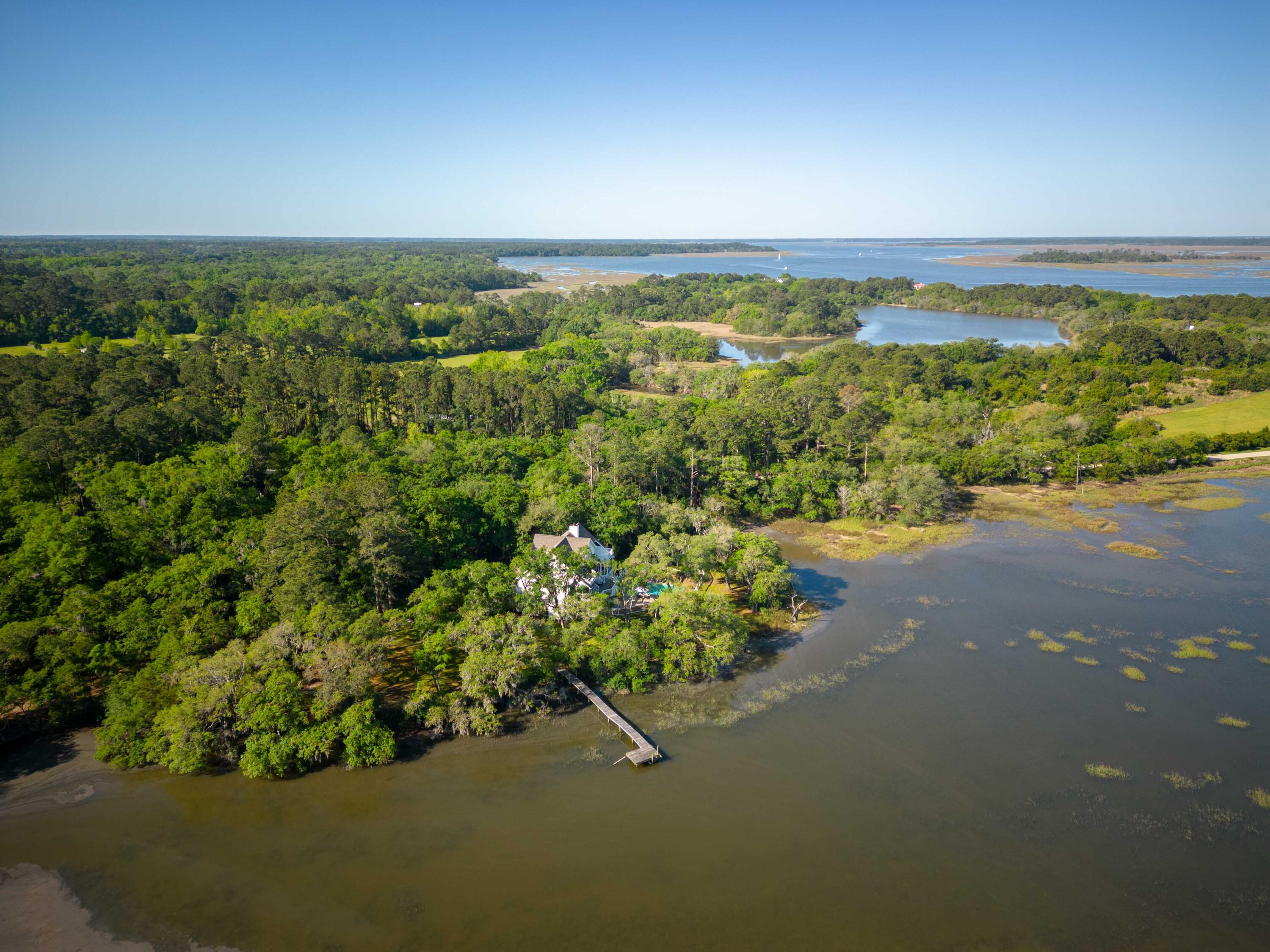 1310 Martins Point Road Wadmalaw Island, SC 29487 - Photo 79 of 83 DJI_0708
