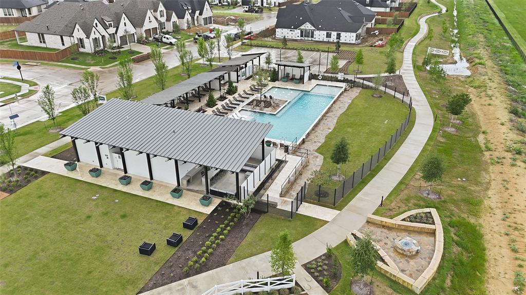 1701 Shetland Road Aubrey, TX 76227 - Photo 27 of 34 Escape to your own resort style pool loungers in the shade!