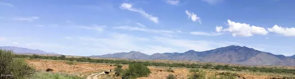 a view of lake and mountain