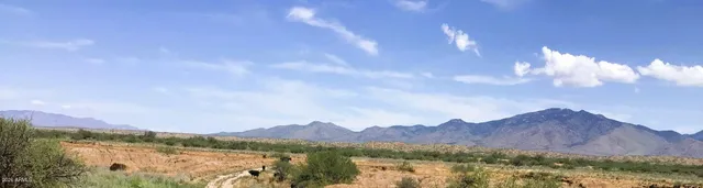 a view of lake and mountain