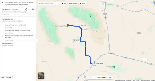 $52,000 | 81.24-ac South Warpaint Path, Unit 13&14, Willcox, AZ 85643